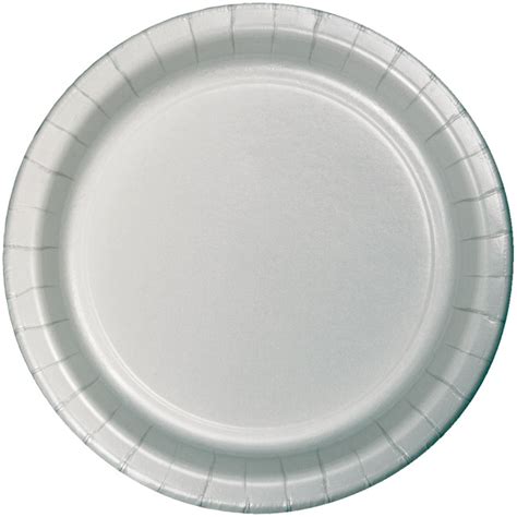 Silver Heavy Duty 7-inch Paper Plates: Party at Lewis Elegant Party ...