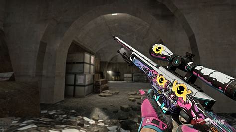 AWP Neo-Noir Factory New 4x Vox Eminor Katowice 2014 Sticker + Sport ...