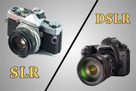 What's The Difference Between SLR And DSLR Cameras? » ScienceABC