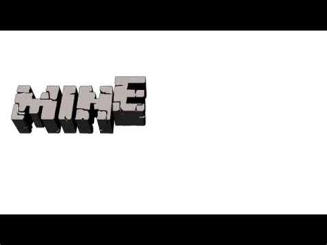 Cool Minecraft Logo Animation - YouTube