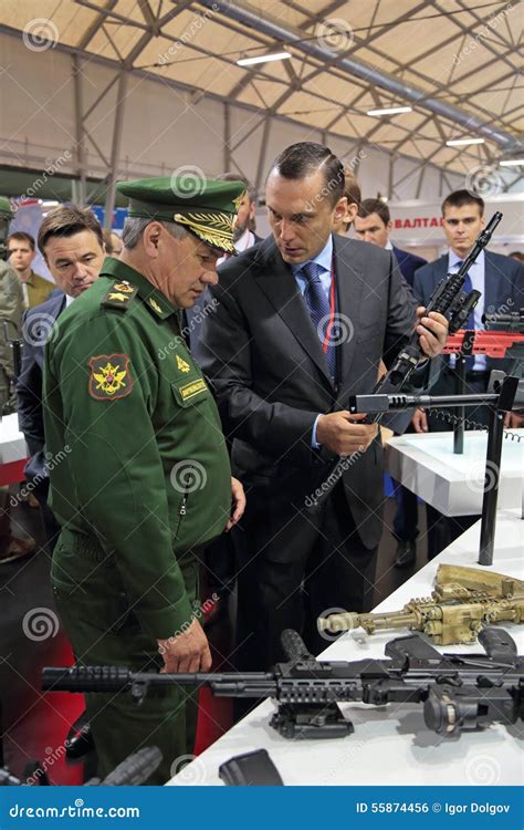 Sergey Shoygu editorial photo. Image of exhibition, kubinka - 55874456