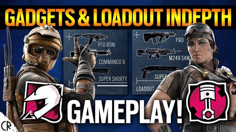 Gadgets & Loadout Gameplay INDEPTH - Mozzie & Gridlock - Burnt Horizon - 6News - Rainbow Six ...