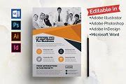 Corporate Flyer- Microsoft Word | Flyer Templates ~ Creative Market