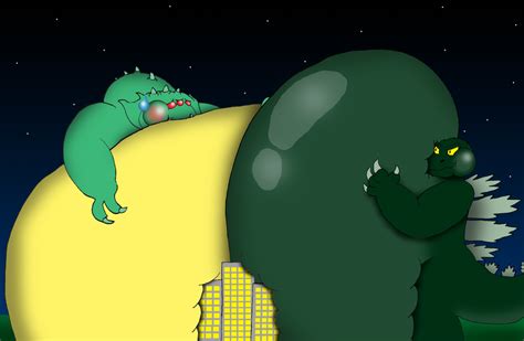 Godzilla VS Kraid by ToferTheAkita on DeviantArt