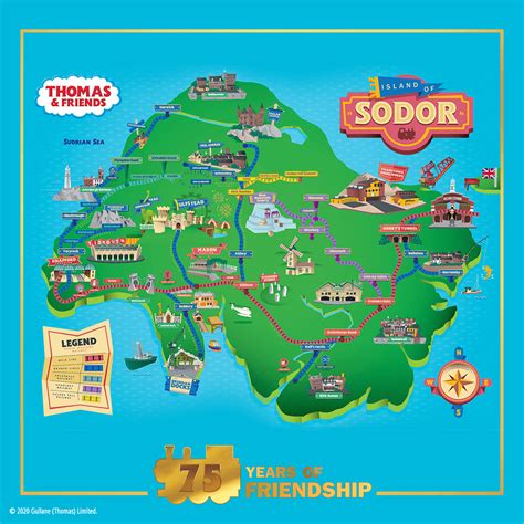 Fixed Sodor Season 25 Map! by AliGroves767 on DeviantArt