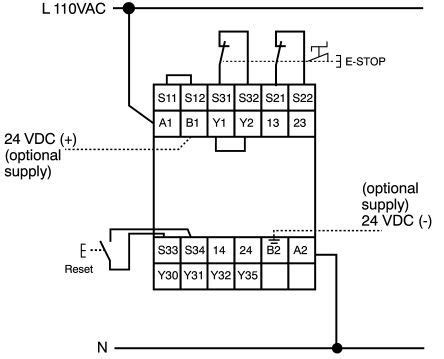 Pilz Pnoz X3 Safety Relay Wiring Diagram