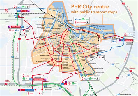 Park-and-ride-map-amsterdam | Conscious Travel Guide