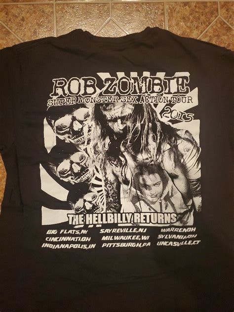 2015 ROB ZOMBIE "The Hellbilly Returns" Concert Tour … - Gem