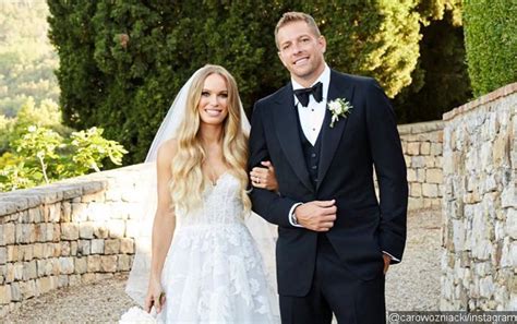 Caroline Wozniacki Shares Photos From Tuscany Wedding to David Lee