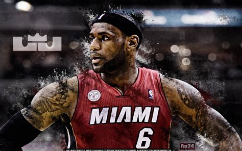 Lebron James Miami Heat Wallpapers 2015 - Wallpaper Cave