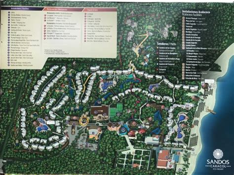 Sandos Caracol Eco Resort Map – Map Of The World