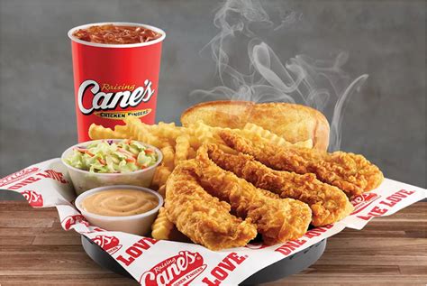 Raising Cane's Menu Prices - Widget Box