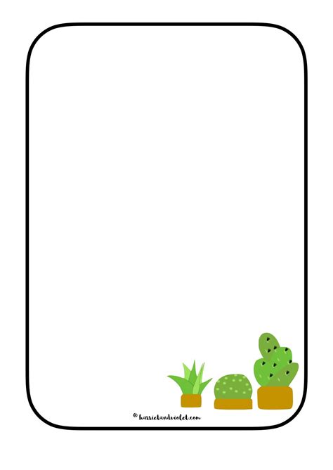 cactus border clipart 10 free Cliparts | Download images on Clipground 2024