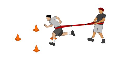 Resistance Running Football Conditioning Drill - Football Tutorials