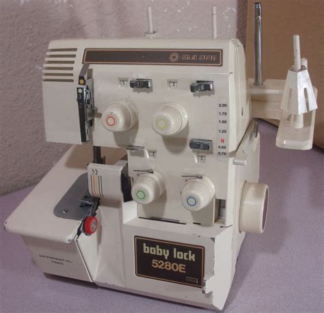 Household Serger - Baby Lock Serger Model 5280E differential feed version | Baby lock sewing ...