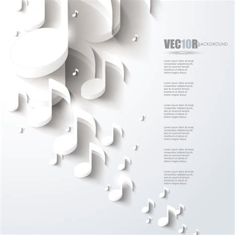 White music backgrounds vectors 04 free download