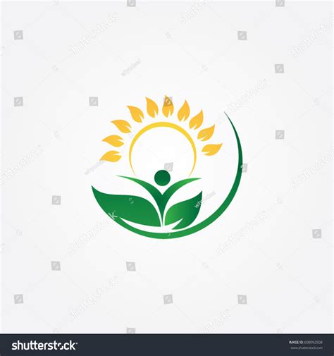 Tree Icon Logo Plantation Stock Vector (Royalty Free) 608092508 | Shutterstock