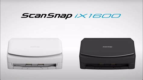 Fujitsu Scanners: ScanSnap® iX1600