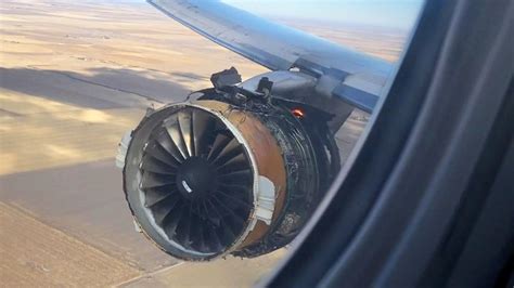 Plane Engine Bursts into Flames With 231 Aboard, Lands Safely - YouTube