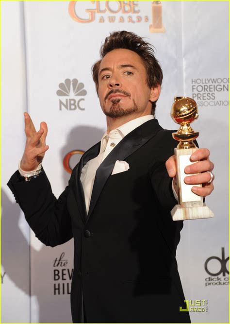 Robert Downey Jr. Wins Golden Globe - Best Actor: Photo 2409801 | 2010 ...