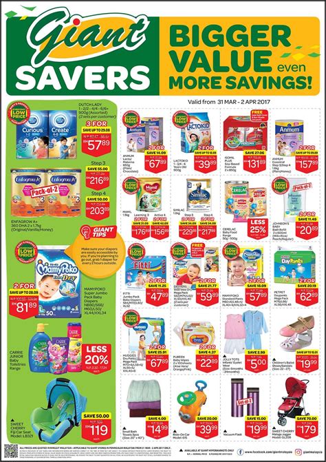 Giant Catalogue Discount Promotion 31 March - 2 April 2017