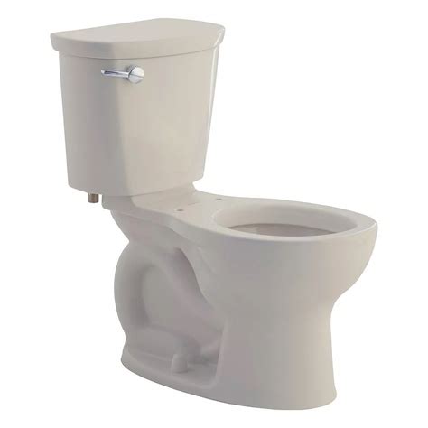 American Standard Cadet Pro 2-Piece 1.6 GPF Single Flush Round Toilet in Linen | The Home Depot ...