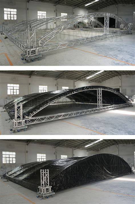 China Outdoor Stage Truss Design Semi Circle Roof Truss - China Outdoor ...