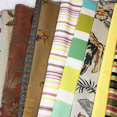 Upholstery Fabric Samples Set of 3 for Journal Covers Small | Etsy