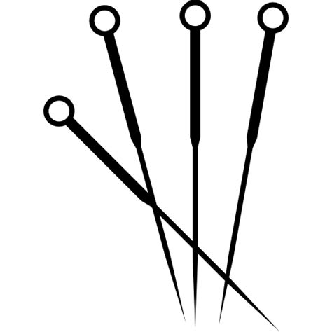 Acupuncture needles - Free Tools and utensils icons