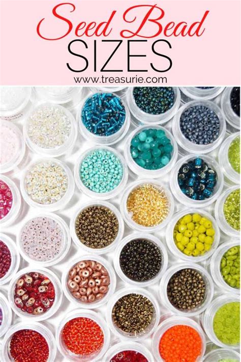 Seed Bead Sizes - Buyers Guide to Size & Types | TREASURIE