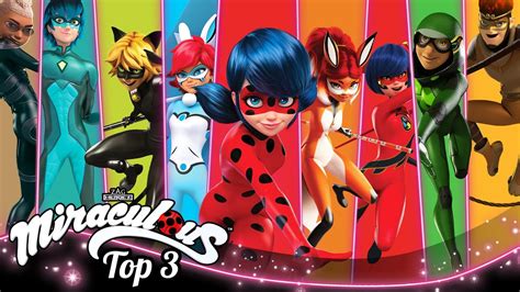 MIRACULOUS | 🐞 HÉROES 🔝 | TEMPORADA 3 | Las Aventuras de Ladybug - YouTube