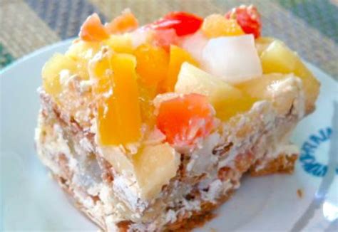 Easy No-Bake Crema De Fruta Recipe | Ang Sarap Recipes