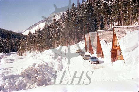 2020.007.5.6.10 Nakusp Hot Springs Cedar Chalets, winter 1980 | Arrow ...