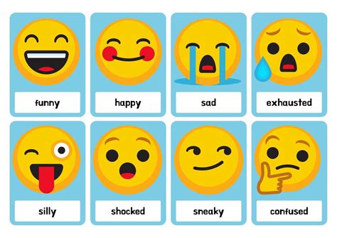 Printable List Of Emotions And Feelings Clipart 31490 | The Best Porn Website