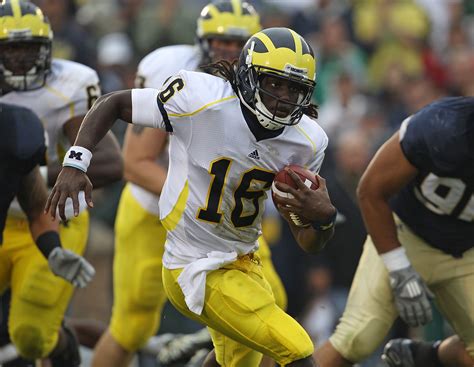 College Football Heisman Rankings: Michigan's Denard Robinson Tops the ...