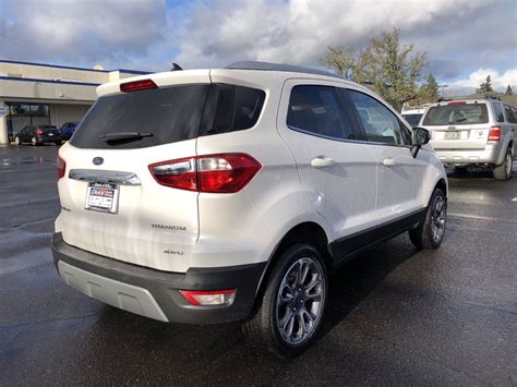 New 2020 Ford EcoSport TITANIUM 4WD Sport Utility in Hillsboro #206303 | Dick's Mackenzie Ford