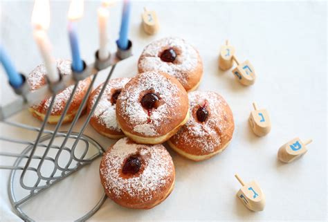 Hanukkah Recipes - Potato Latke & Jelly Donuts Recipes