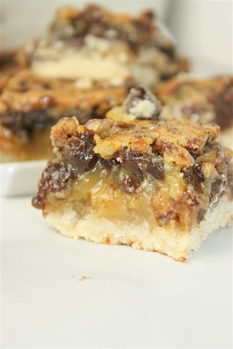 Chocolate Pecan Squares - Gluten Free - Kiss Gluten Goodbye