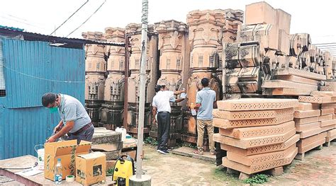 Sand hurdle delays Ayodhya Ram temple construction | India News - The Indian Express