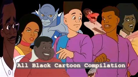 All Black Cartoon Compilation 70s,80s,90s - YouTube