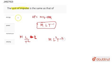 Si Unit of Impulse - ScottqoMedina