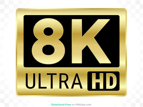 8k Ultra HD logo gold PNG Image Download for Free – PNGate