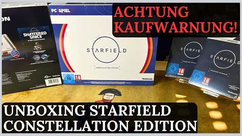 Achtung Kaufwarnung! Starfield Constellations Edition - Unboxing Collectors Edition Starfield ...