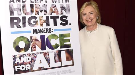 Hillary Clinton Reflects on Famous 1995 Women’s Rights Speech at ‘Once and For All’ Doc Premiere