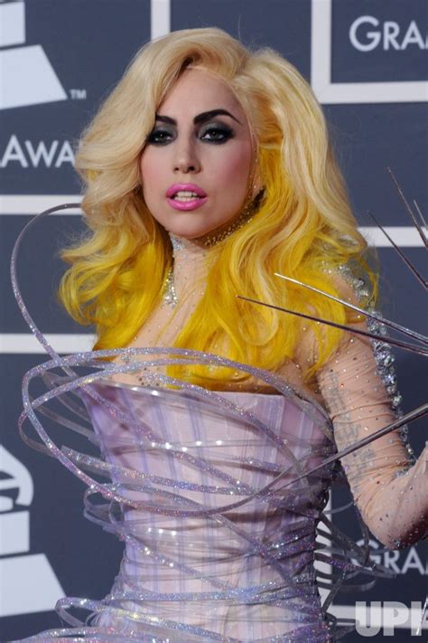 Photo: Lady GaGa arrives at the 52nd annual Grammy Awards in Los Angeles - LAP20100131806 - UPI.com