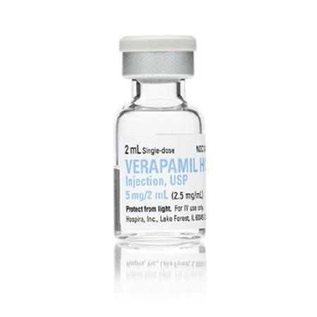 VERAPAMIL HCL 2.5MG/ML - RX Products