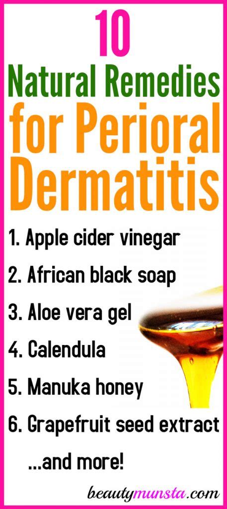 Top 10 Natural Remedies for Perioral Dermatitis (Including Recipes!) - beautymunsta