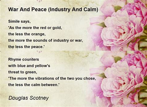 War And Peace (Industry And Calm) - War And Peace (Industry And Calm ...