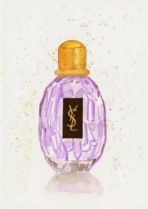 15 Watercolor Perfume Bottle Painting and Illustration Ideas - Jayce-o-Yesta