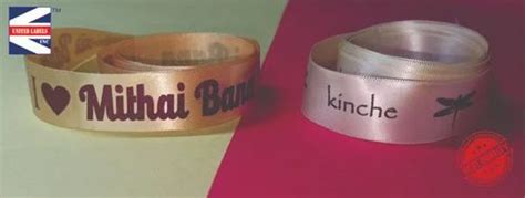 Various Satin Ribbon Printing Near Me, Packaging Type: Roll at Rs 6.5/piece in New Delhi